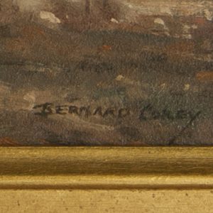 Bernard Corey oil painting of a Dudley Massachusetts Farm at Fry Fine Art